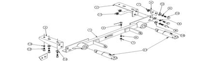 Blue Ox BX1113 Baseplate