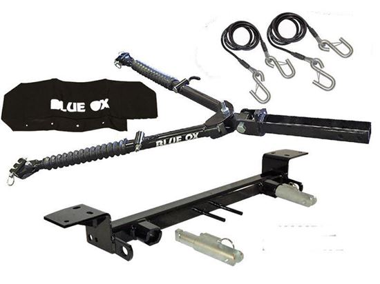 Picture of Blue Ox Alpha 2 Tow Bar (6500 lbs. capacity) & BX1110 Baseplate Combo fits Select Jeep Cherokee Comanche Wagoneer (Including LTD)