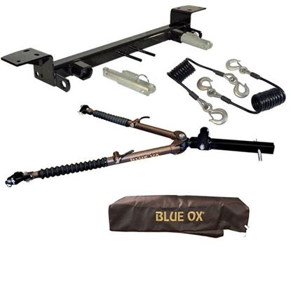 Picture of Blue Ox Avail Tow Bar (10,000 lbs. capacity) & Baseplate Combo fits Select Jeep Grand Cherokee WL (No L, WK or 4xe) (No Tow Hooks) (Includes Adaptive Cruise Control & Shutters) BX1149