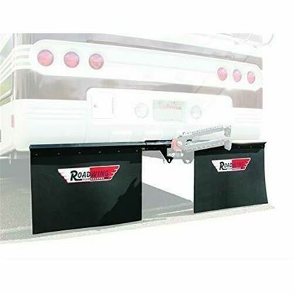 Picture of Roadmaster 4400-102 RoadWing Removable Expandable Mud Flap System for RV